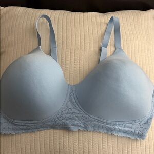 Aerie Light Blue Lace Bra